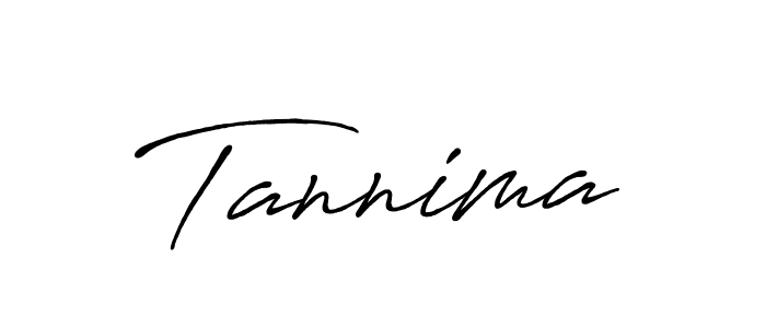 How to make Tannima signature? Antro_Vectra_Bolder is a professional autograph style. Create handwritten signature for Tannima name. Tannima signature style 7 images and pictures png