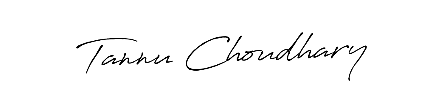 It looks lik you need a new signature style for name Tannu Choudhary. Design unique handwritten (Antro_Vectra_Bolder) signature with our free signature maker in just a few clicks. Tannu Choudhary signature style 7 images and pictures png