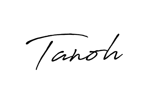 Best and Professional Signature Style for Tanoh. Antro_Vectra_Bolder Best Signature Style Collection. Tanoh signature style 7 images and pictures png