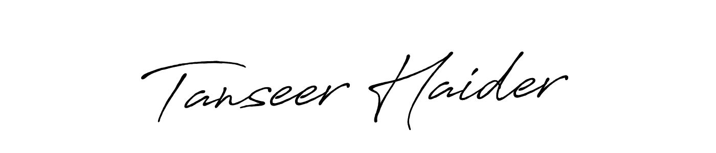 You should practise on your own different ways (Antro_Vectra_Bolder) to write your name (Tanseer Haider) in signature. don't let someone else do it for you. Tanseer Haider signature style 7 images and pictures png