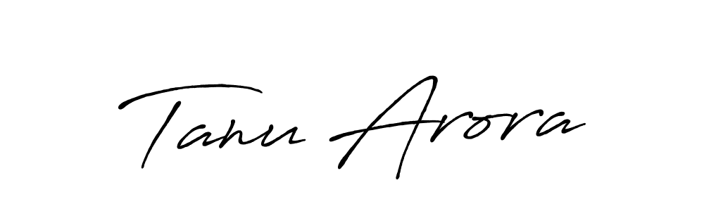 You should practise on your own different ways (Antro_Vectra_Bolder) to write your name (Tanu Arora) in signature. don't let someone else do it for you. Tanu Arora signature style 7 images and pictures png
