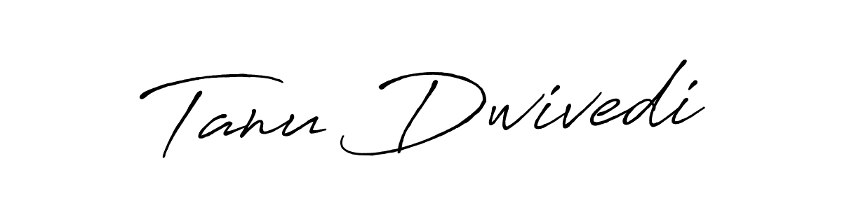Use a signature maker to create a handwritten signature online. With this signature software, you can design (Antro_Vectra_Bolder) your own signature for name Tanu Dwivedi. Tanu Dwivedi signature style 7 images and pictures png