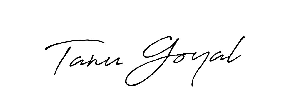 Once you've used our free online signature maker to create your best signature Antro_Vectra_Bolder style, it's time to enjoy all of the benefits that Tanu Goyal name signing documents. Tanu Goyal signature style 7 images and pictures png