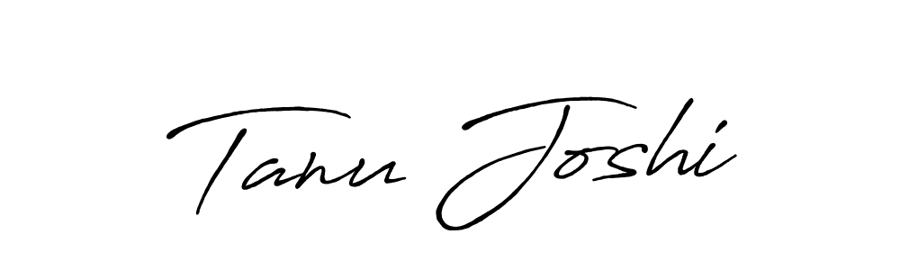 Make a short Tanu Joshi signature style. Manage your documents anywhere anytime using Antro_Vectra_Bolder. Create and add eSignatures, submit forms, share and send files easily. Tanu Joshi signature style 7 images and pictures png