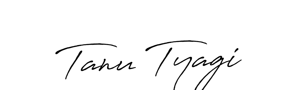 Similarly Antro_Vectra_Bolder is the best handwritten signature design. Signature creator online .You can use it as an online autograph creator for name Tanu Tyagi. Tanu Tyagi signature style 7 images and pictures png