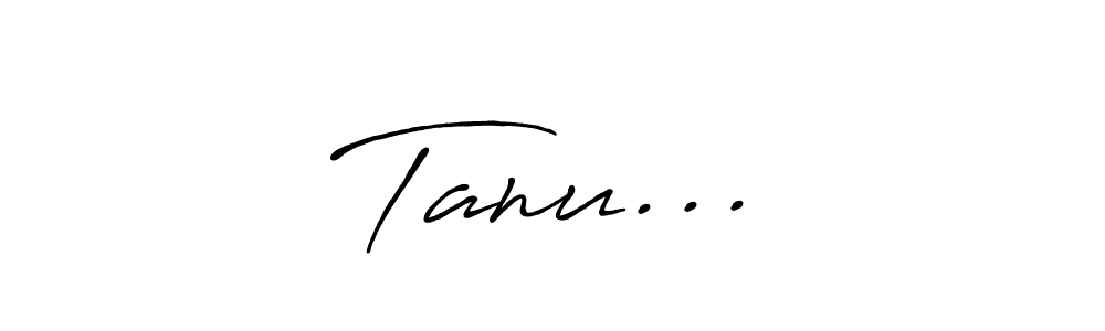 Also You can easily find your signature by using the search form. We will create Tanu...♡ name handwritten signature images for you free of cost using Antro_Vectra_Bolder sign style. Tanu...♡ signature style 7 images and pictures png