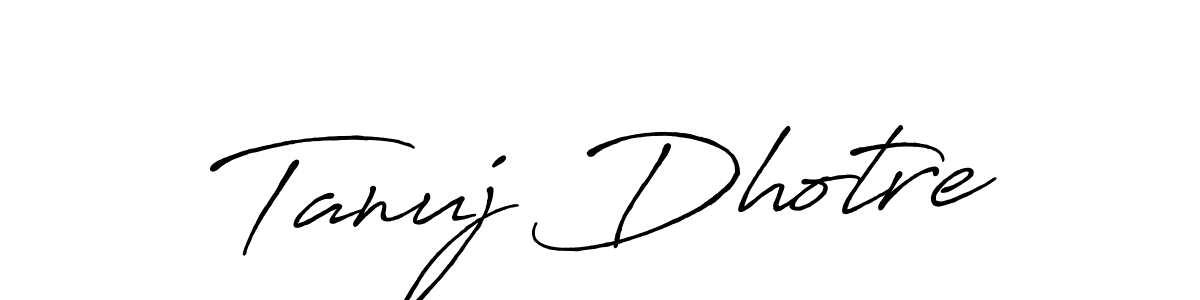Once you've used our free online signature maker to create your best signature Antro_Vectra_Bolder style, it's time to enjoy all of the benefits that Tanuj Dhotre name signing documents. Tanuj Dhotre signature style 7 images and pictures png