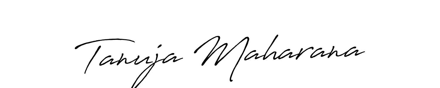 You can use this online signature creator to create a handwritten signature for the name Tanuja Maharana. This is the best online autograph maker. Tanuja Maharana signature style 7 images and pictures png