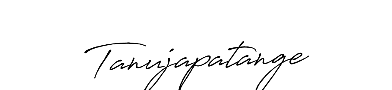 It looks lik you need a new signature style for name Tanujapatange. Design unique handwritten (Antro_Vectra_Bolder) signature with our free signature maker in just a few clicks. Tanujapatange signature style 7 images and pictures png