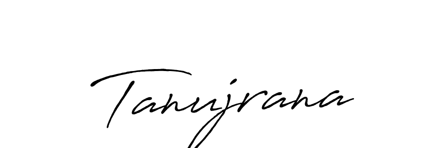 Make a beautiful signature design for name Tanujrana. Use this online signature maker to create a handwritten signature for free. Tanujrana signature style 7 images and pictures png