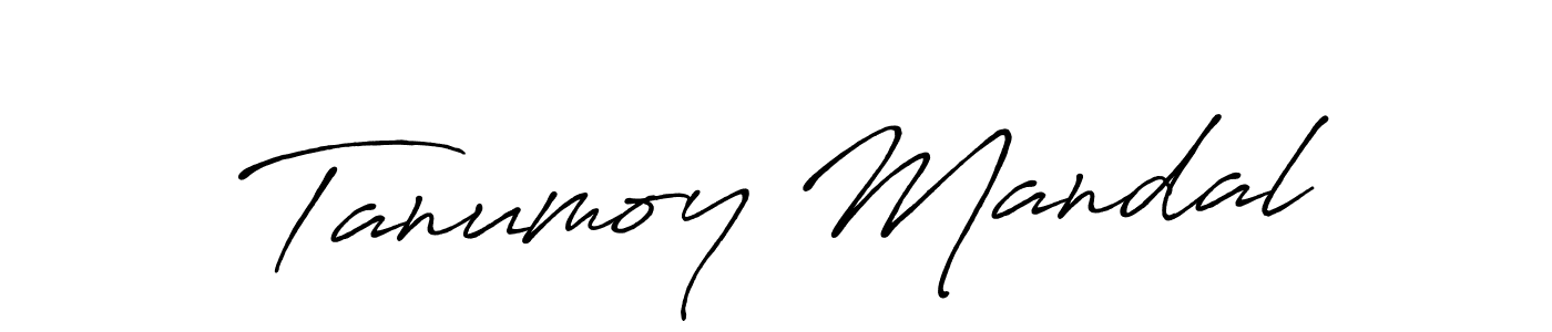 It looks lik you need a new signature style for name Tanumoy Mandal. Design unique handwritten (Antro_Vectra_Bolder) signature with our free signature maker in just a few clicks. Tanumoy Mandal signature style 7 images and pictures png