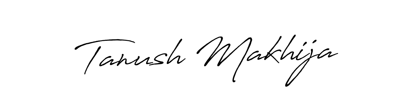 Make a beautiful signature design for name Tanush Makhija. Use this online signature maker to create a handwritten signature for free. Tanush Makhija signature style 7 images and pictures png