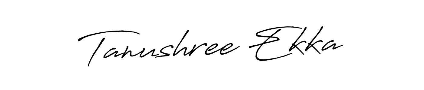 Also You can easily find your signature by using the search form. We will create Tanushree Ekka name handwritten signature images for you free of cost using Antro_Vectra_Bolder sign style. Tanushree Ekka signature style 7 images and pictures png