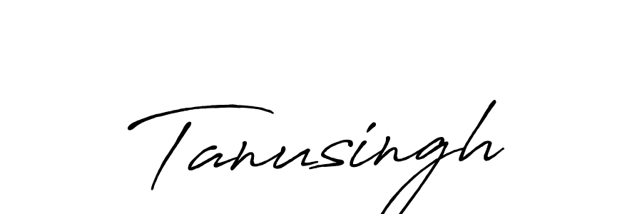 Also You can easily find your signature by using the search form. We will create Tanusingh name handwritten signature images for you free of cost using Antro_Vectra_Bolder sign style. Tanusingh signature style 7 images and pictures png