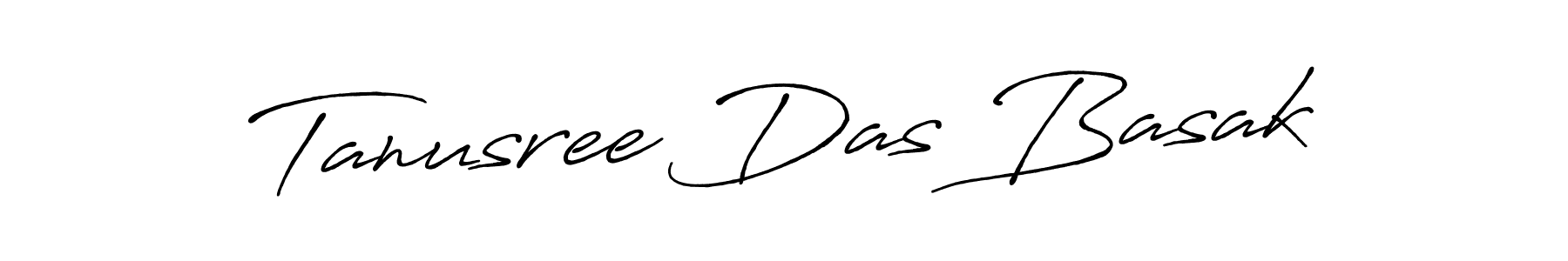 Make a short Tanusree Das Basak signature style. Manage your documents anywhere anytime using Antro_Vectra_Bolder. Create and add eSignatures, submit forms, share and send files easily. Tanusree Das Basak signature style 7 images and pictures png