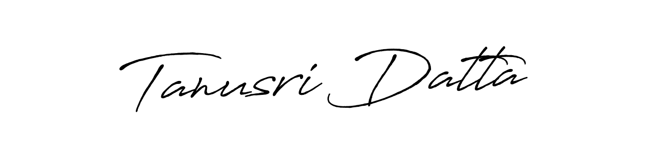 Use a signature maker to create a handwritten signature online. With this signature software, you can design (Antro_Vectra_Bolder) your own signature for name Tanusri Datta. Tanusri Datta signature style 7 images and pictures png