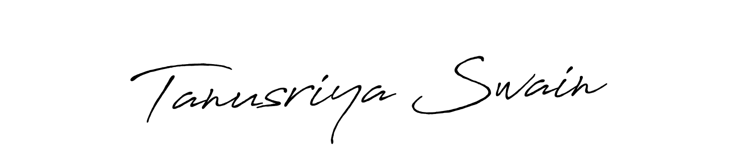 Make a beautiful signature design for name Tanusriya Swain. Use this online signature maker to create a handwritten signature for free. Tanusriya Swain signature style 7 images and pictures png