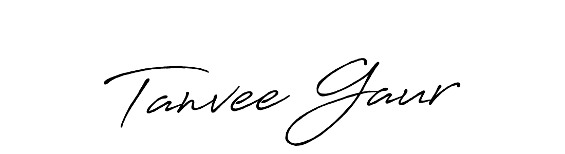 Also You can easily find your signature by using the search form. We will create Tanvee Gaur name handwritten signature images for you free of cost using Antro_Vectra_Bolder sign style. Tanvee Gaur signature style 7 images and pictures png