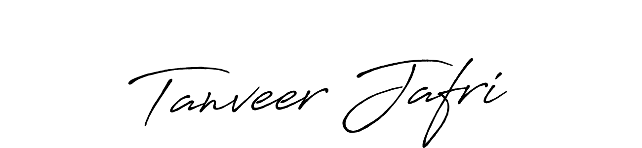 How to Draw Tanveer Jafri signature style? Antro_Vectra_Bolder is a latest design signature styles for name Tanveer Jafri. Tanveer Jafri signature style 7 images and pictures png