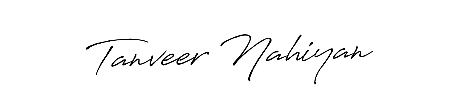 You should practise on your own different ways (Antro_Vectra_Bolder) to write your name (Tanveer Nahiyan) in signature. don't let someone else do it for you. Tanveer Nahiyan signature style 7 images and pictures png