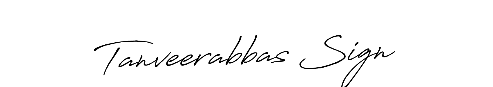 Make a beautiful signature design for name Tanveerabbas Sign. Use this online signature maker to create a handwritten signature for free. Tanveerabbas Sign signature style 7 images and pictures png