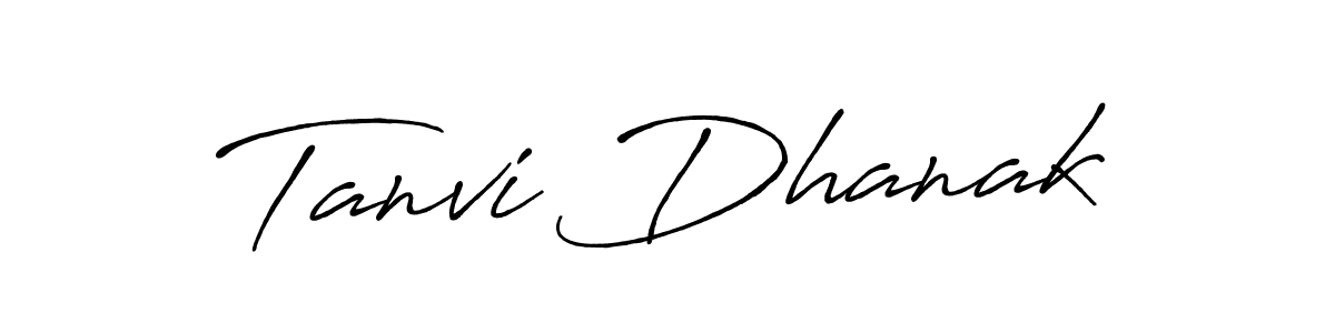 Make a beautiful signature design for name Tanvi Dhanak. Use this online signature maker to create a handwritten signature for free. Tanvi Dhanak signature style 7 images and pictures png