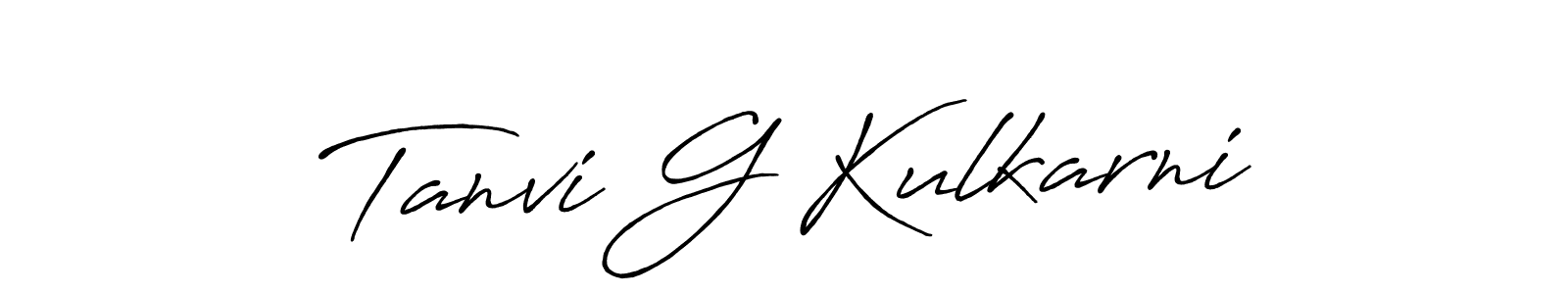You can use this online signature creator to create a handwritten signature for the name Tanvi G Kulkarni. This is the best online autograph maker. Tanvi G Kulkarni signature style 7 images and pictures png