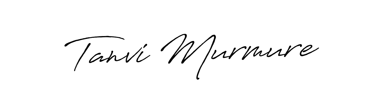It looks lik you need a new signature style for name Tanvi Murmure. Design unique handwritten (Antro_Vectra_Bolder) signature with our free signature maker in just a few clicks. Tanvi Murmure signature style 7 images and pictures png