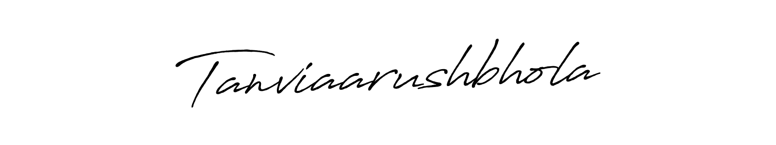You should practise on your own different ways (Antro_Vectra_Bolder) to write your name (Tanviaarushbhola) in signature. don't let someone else do it for you. Tanviaarushbhola signature style 7 images and pictures png
