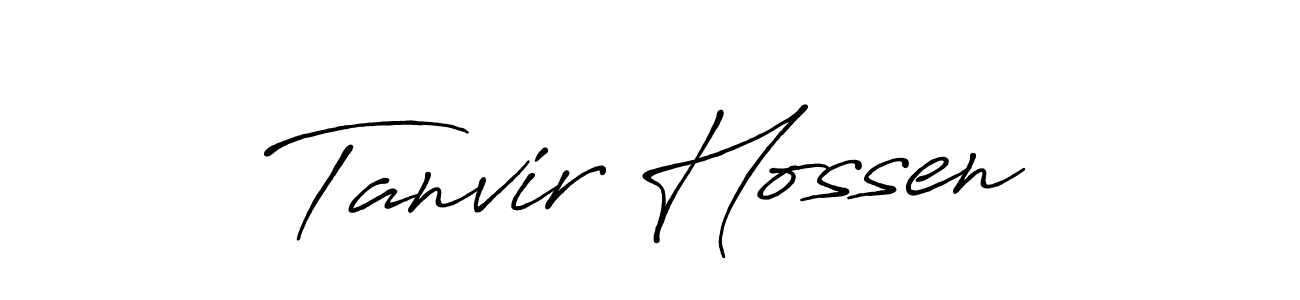 if you are searching for the best signature style for your name Tanvir Hossen. so please give up your signature search. here we have designed multiple signature styles  using Antro_Vectra_Bolder. Tanvir Hossen signature style 7 images and pictures png