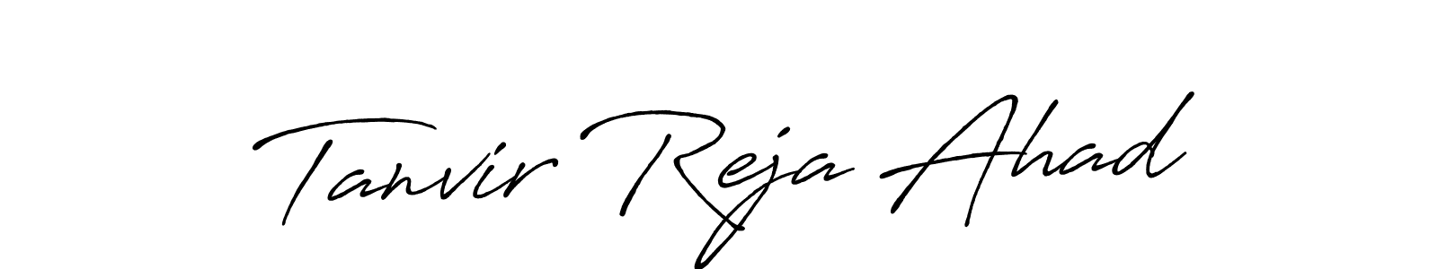 Also we have Tanvir Reja Ahad name is the best signature style. Create professional handwritten signature collection using Antro_Vectra_Bolder autograph style. Tanvir Reja Ahad signature style 7 images and pictures png