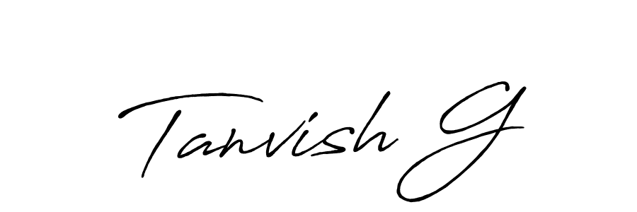 Best and Professional Signature Style for Tanvish G. Antro_Vectra_Bolder Best Signature Style Collection. Tanvish G signature style 7 images and pictures png