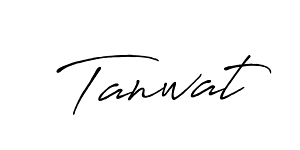 Also You can easily find your signature by using the search form. We will create Tanwat name handwritten signature images for you free of cost using Antro_Vectra_Bolder sign style. Tanwat signature style 7 images and pictures png