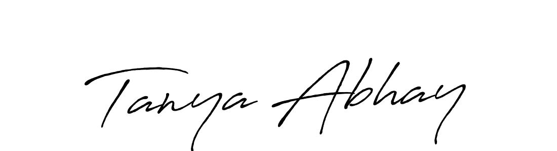 Here are the top 10 professional signature styles for the name Tanya Abhay. These are the best autograph styles you can use for your name. Tanya Abhay signature style 7 images and pictures png