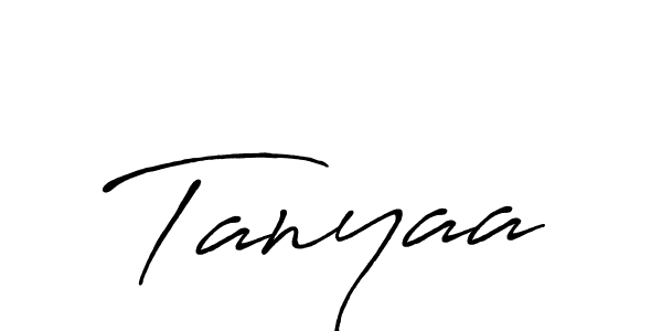 Make a beautiful signature design for name Tanyaa. Use this online signature maker to create a handwritten signature for free. Tanyaa signature style 7 images and pictures png