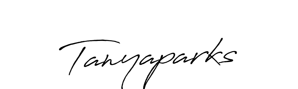 It looks lik you need a new signature style for name Tanyaparks. Design unique handwritten (Antro_Vectra_Bolder) signature with our free signature maker in just a few clicks. Tanyaparks signature style 7 images and pictures png