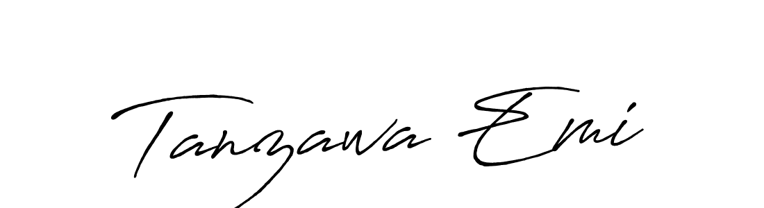 Antro_Vectra_Bolder is a professional signature style that is perfect for those who want to add a touch of class to their signature. It is also a great choice for those who want to make their signature more unique. Get Tanzawa Emi name to fancy signature for free. Tanzawa Emi signature style 7 images and pictures png