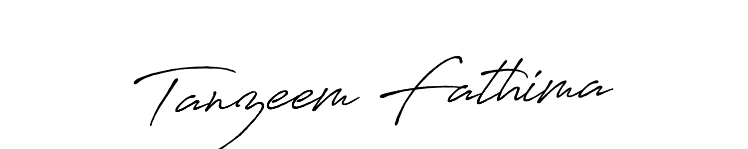 Antro_Vectra_Bolder is a professional signature style that is perfect for those who want to add a touch of class to their signature. It is also a great choice for those who want to make their signature more unique. Get Tanzeem Fathima name to fancy signature for free. Tanzeem Fathima signature style 7 images and pictures png