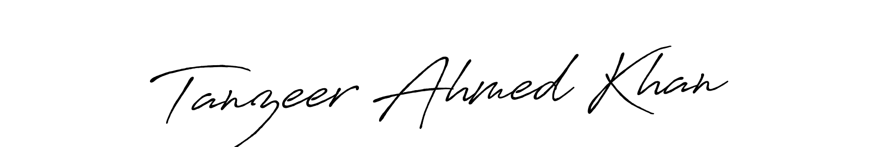 Make a short Tanzeer Ahmed Khan signature style. Manage your documents anywhere anytime using Antro_Vectra_Bolder. Create and add eSignatures, submit forms, share and send files easily. Tanzeer Ahmed Khan signature style 7 images and pictures png