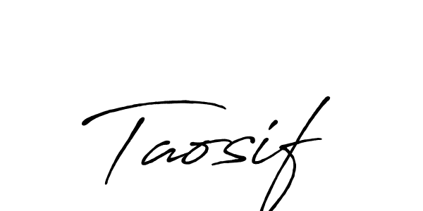 Similarly Antro_Vectra_Bolder is the best handwritten signature design. Signature creator online .You can use it as an online autograph creator for name Taosif. Taosif signature style 7 images and pictures png