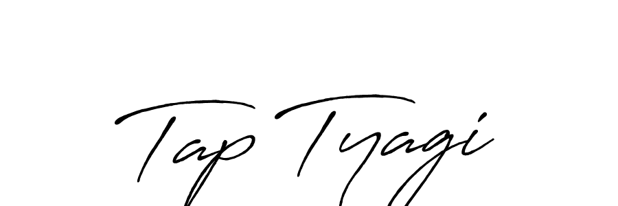 Make a beautiful signature design for name Tap Tyagi. Use this online signature maker to create a handwritten signature for free. Tap Tyagi signature style 7 images and pictures png