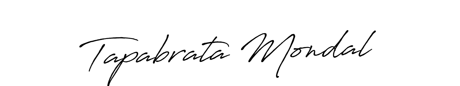 Use a signature maker to create a handwritten signature online. With this signature software, you can design (Antro_Vectra_Bolder) your own signature for name Tapabrata Mondal. Tapabrata Mondal signature style 7 images and pictures png