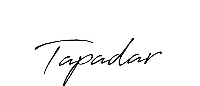 How to make Tapadar signature? Antro_Vectra_Bolder is a professional autograph style. Create handwritten signature for Tapadar name. Tapadar signature style 7 images and pictures png