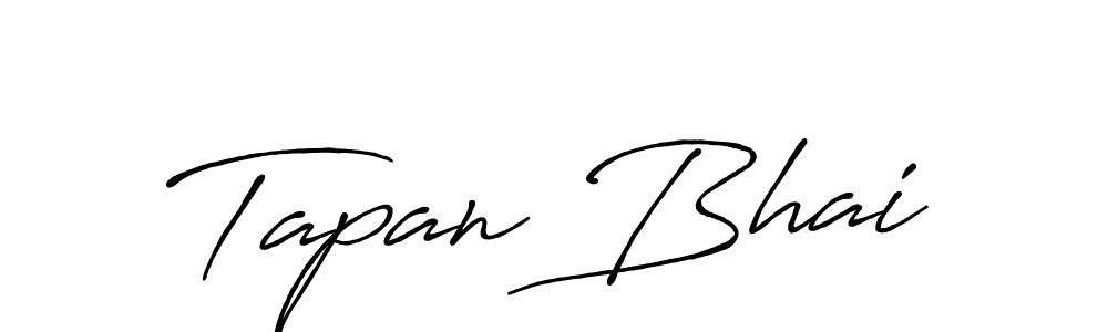 Once you've used our free online signature maker to create your best signature Antro_Vectra_Bolder style, it's time to enjoy all of the benefits that Tapan Bhai name signing documents. Tapan Bhai signature style 7 images and pictures png