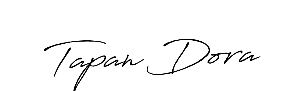 Make a beautiful signature design for name Tapan Dora. With this signature (Antro_Vectra_Bolder) style, you can create a handwritten signature for free. Tapan Dora signature style 7 images and pictures png