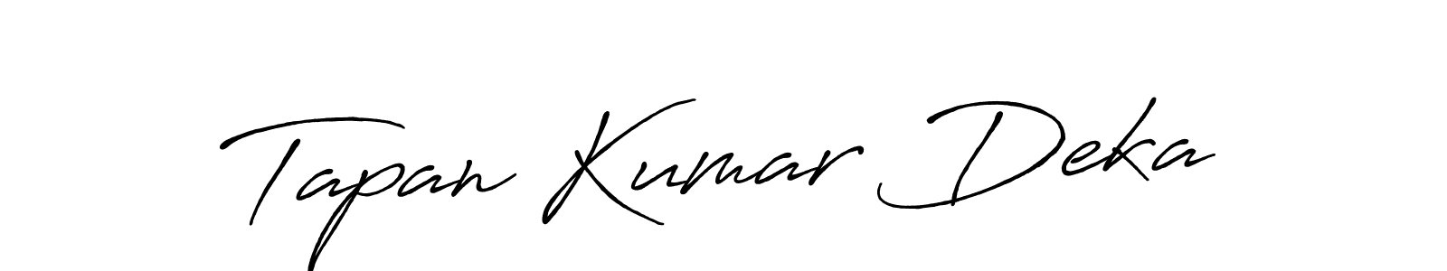 if you are searching for the best signature style for your name Tapan Kumar Deka. so please give up your signature search. here we have designed multiple signature styles  using Antro_Vectra_Bolder. Tapan Kumar Deka signature style 7 images and pictures png