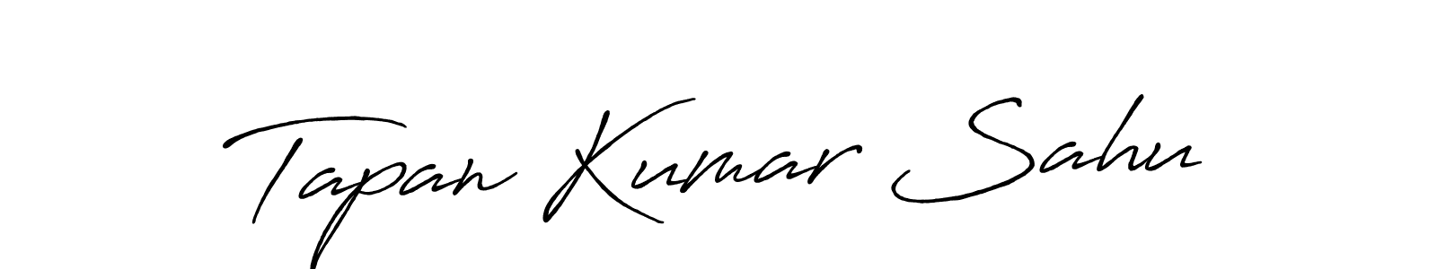 You should practise on your own different ways (Antro_Vectra_Bolder) to write your name (Tapan Kumar Sahu) in signature. don't let someone else do it for you. Tapan Kumar Sahu signature style 7 images and pictures png