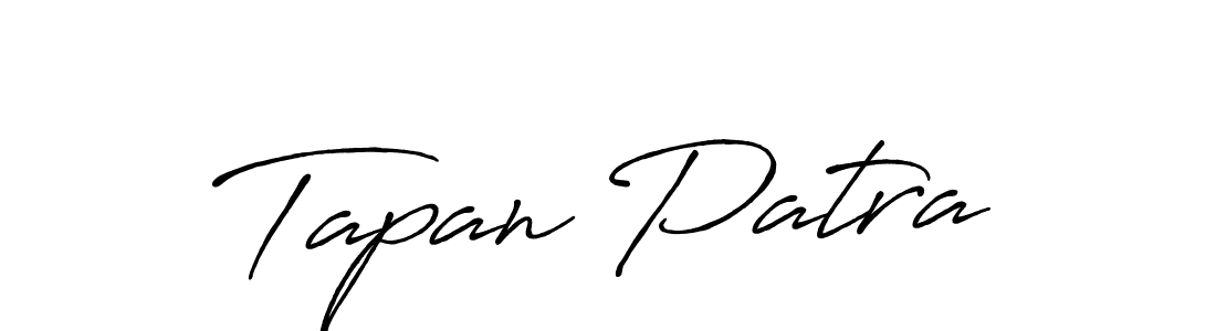 How to make Tapan Patra signature? Antro_Vectra_Bolder is a professional autograph style. Create handwritten signature for Tapan Patra name. Tapan Patra signature style 7 images and pictures png