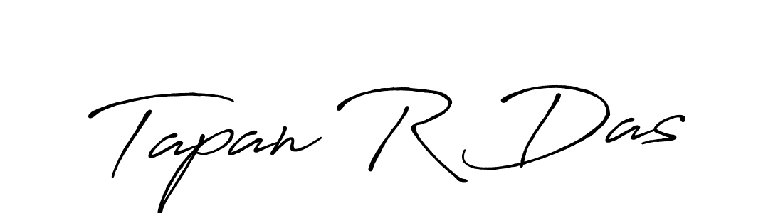 Also we have Tapan R Das name is the best signature style. Create professional handwritten signature collection using Antro_Vectra_Bolder autograph style. Tapan R Das signature style 7 images and pictures png