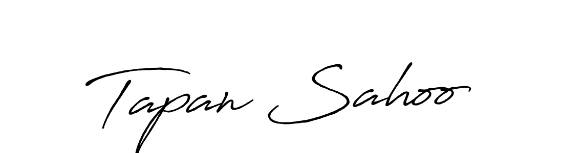 How to make Tapan Sahoo signature? Antro_Vectra_Bolder is a professional autograph style. Create handwritten signature for Tapan Sahoo name. Tapan Sahoo signature style 7 images and pictures png